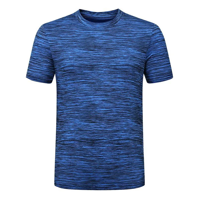

BHWYFC Quick Dry Running t Shirt Gym t-shirt Men Short Sleeve Outdoor Sports Top Sportswear Men Fitness Gym O-neck Ice Silk Mens