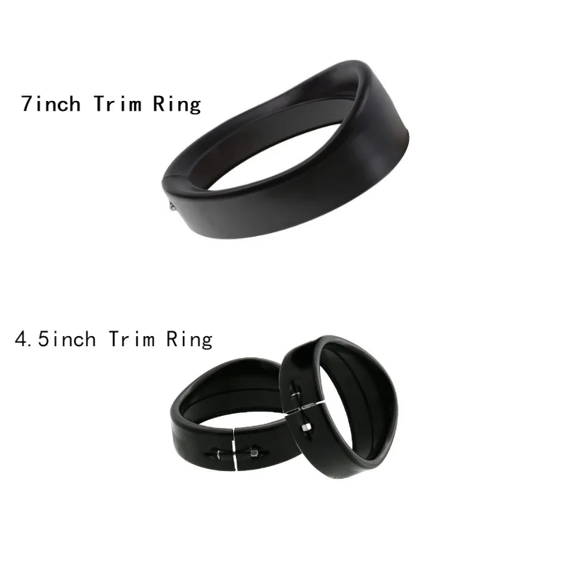 7inch trim ring and 4.5inch trim ring black (1)1