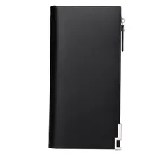 Men Wallets Genuine Leather Long Purse Business Male Wallet Multifunctional Zipper Clutch Bags Card Cash Holder Men Wallets Genuine Leather Long Purse Business Male Wallet Multifunctional Zipper Clutch Bags Card Cash Holder