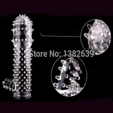 Sex Toys for men lengthened bold crystal delay Spike sets of condoms condoms cock ring adult sex products