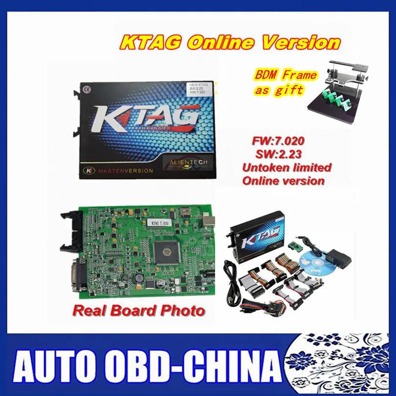 Master V2.23 ECU Programmer tools Ktag V7.020 SW V2.23 ECU chip tuning ...