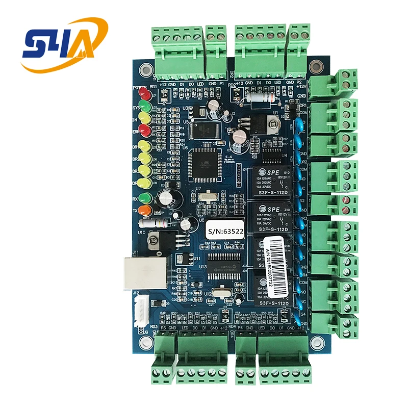 

IP based 4 door access control system