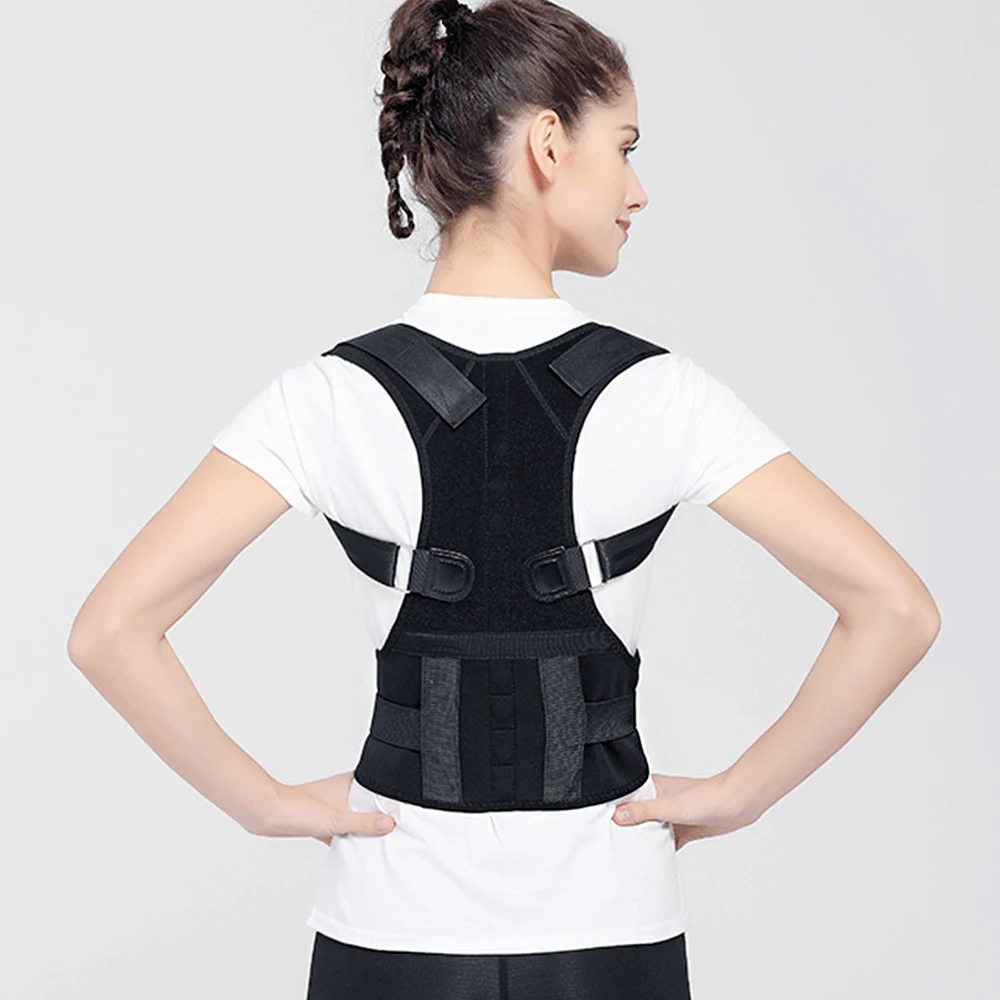 

Men Women Magnetic Posture Corrector Adjustable Back Shoulder Brace Support Magnetic Therapy Posture Correction Dropshipping