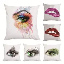 

Lips HomerDecor Cushion Cover Throw Pillowcase Pillow Covers 45 * 45cm Sofa Seat Cushion Decorative