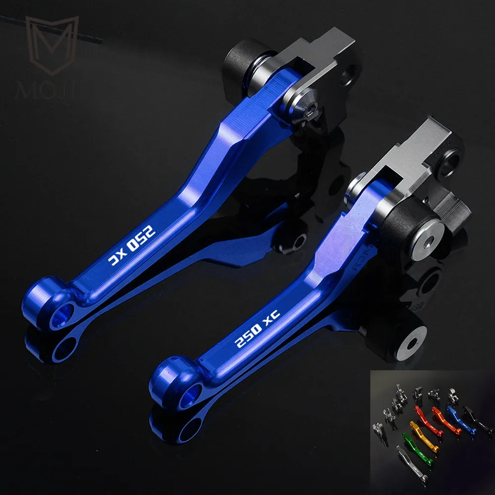 Для газа XC 250 300 XC250 XC300 2017-2018 Мотоцикл CNC Pivot Dirt Bike сцепления Тормозные ручки набор