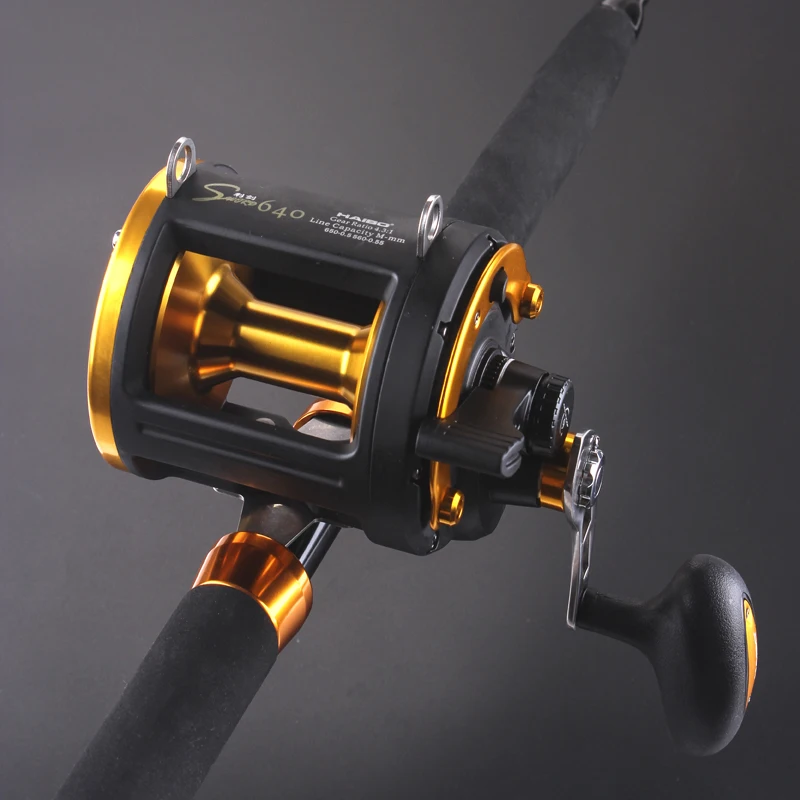Jogo de Pesca ao Corrico Rolamentos de Esferas Barco de Pesca Carretel de Pesca Quality Poderoso Carretel Anilhas Arraste Carbono Top 6 5 Carretilhas de pesca
