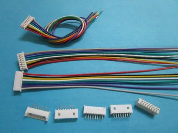 

150 pcs 1.25mm 8 Pin Female Polarized Connector with 28AWG 5.9inch 150mm Leads