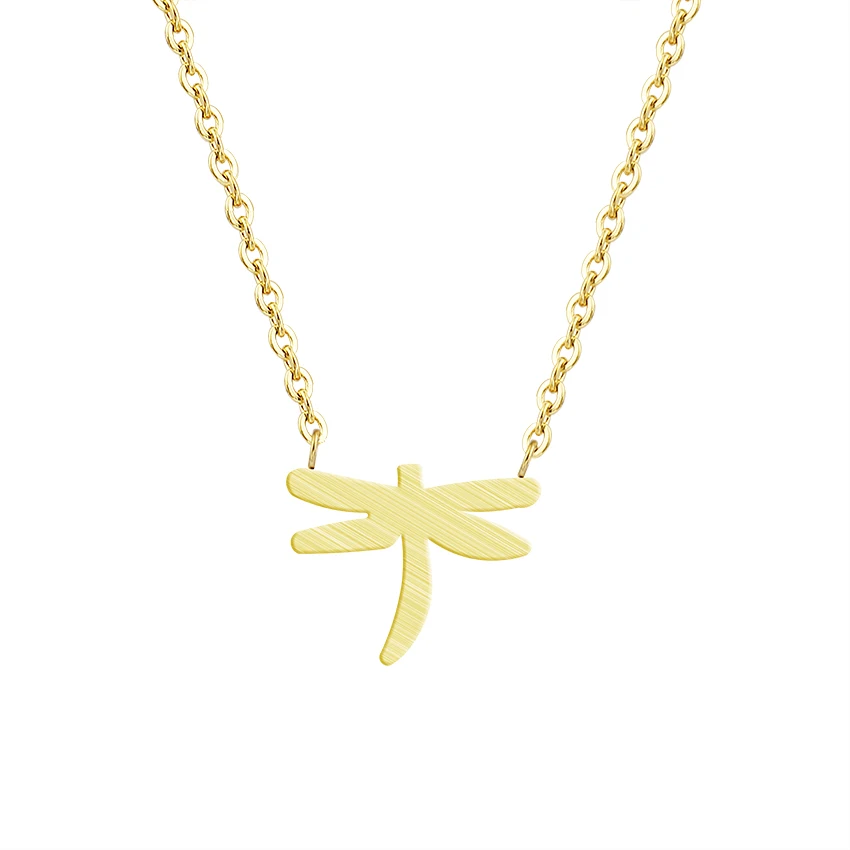 

ACEBFEET New Arrived Silver Color Dragonfly Chocker Necklace Pendant For Women Girl Cute Animal Fashion Jewelry Femme Collier