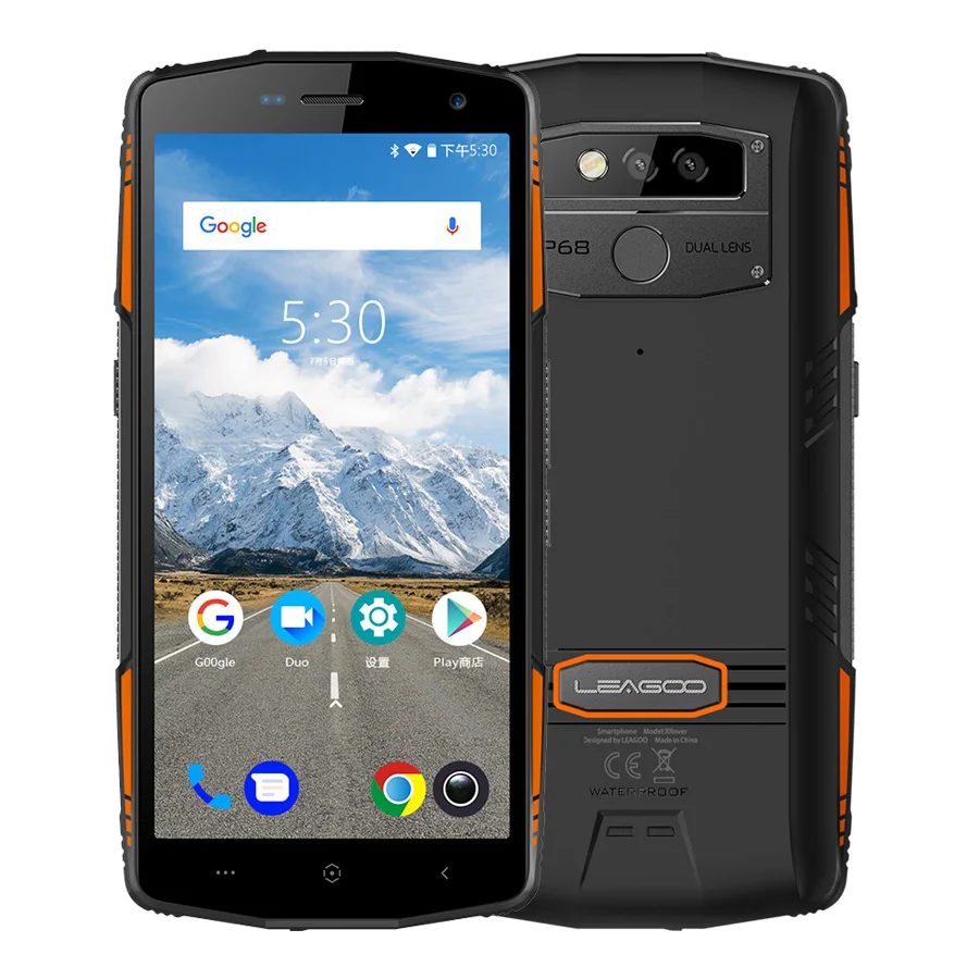 LEAGOO XRover Android 8 1 IP68 4G мобильный телефон разблокировка отпечаток лица 5 72 &quotips Octa Core 6