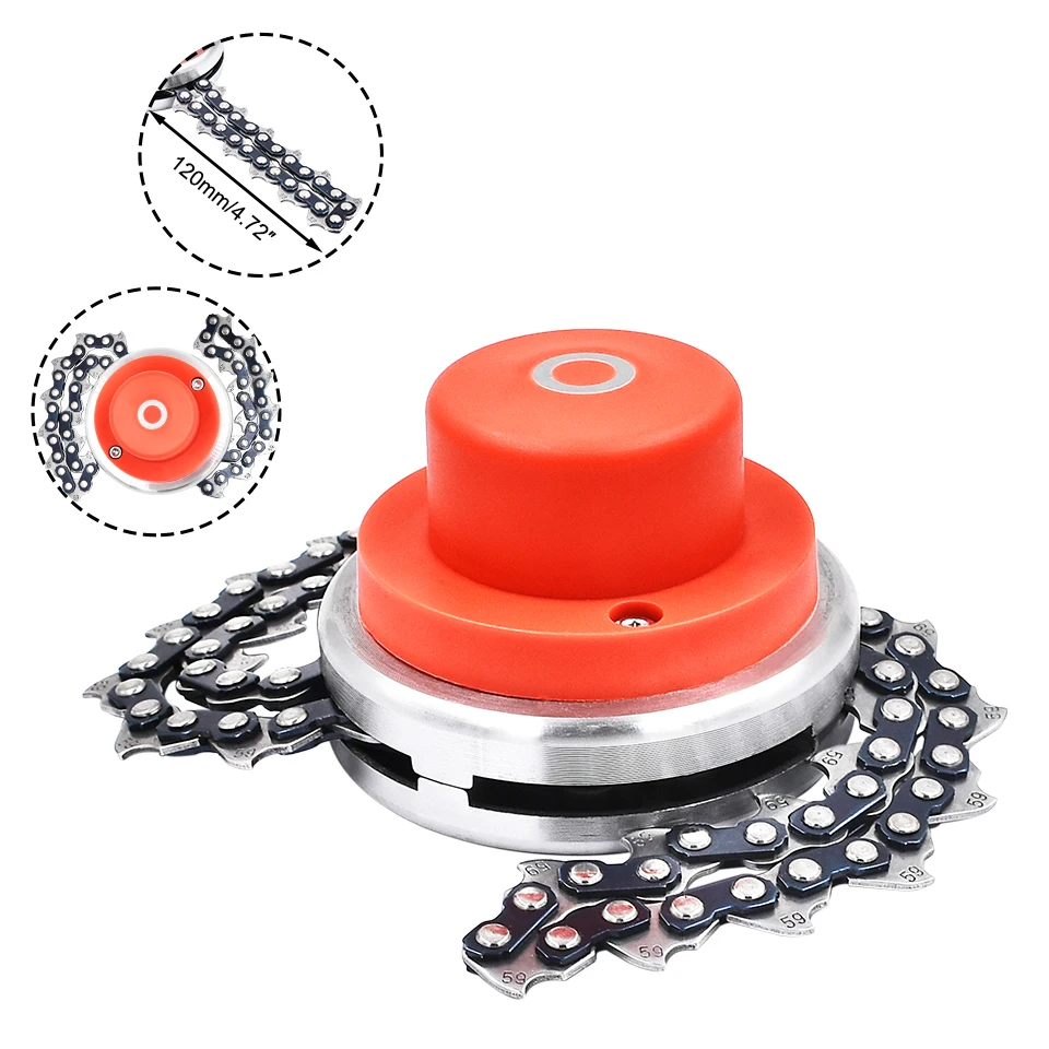 

GOXAWEE Universal Lawn Mower Chain Grass Trimmer Head Chain Brushcutter For Garden Grass Cutter Tools Spare Parts Power Tools