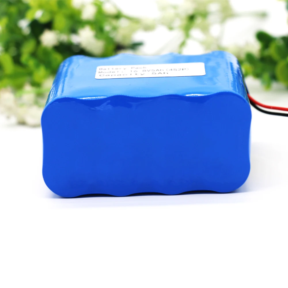 KLUOSI 4S2P 14,8 V/16,8 V 5000mAh 18650 Li-iom аккумулятор с 5А BMS для ночной рыбалки лампа нагреватель шахтерский ламповый усилитель и т. Д