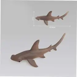 Моделирование Hammerhead акул модель животного композиция песок стол сцена наука и образование Когнитивная модель животного