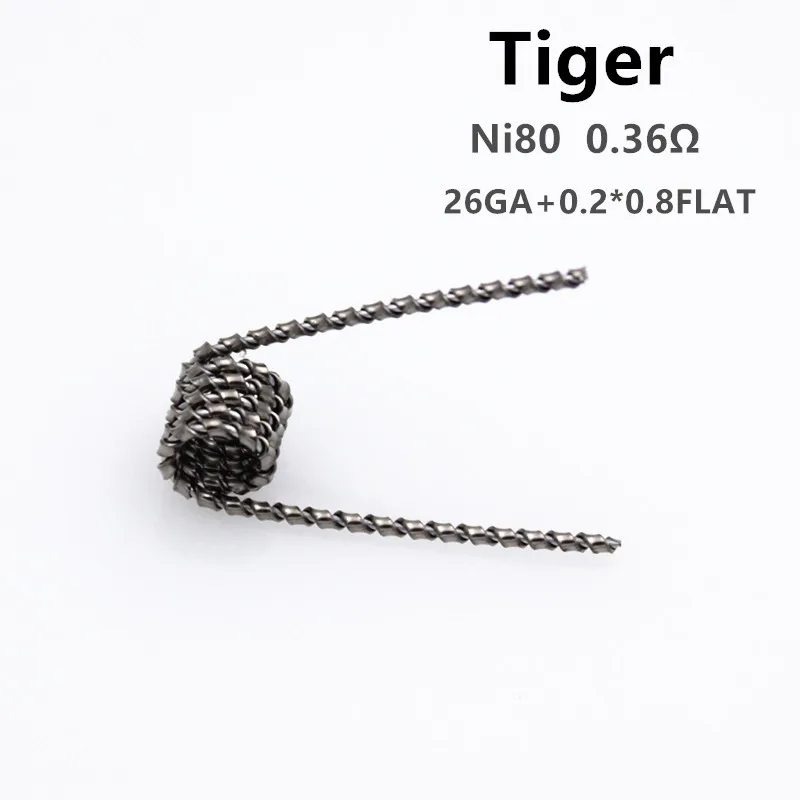 Glotech Ni80 Alien Tiger Fused Clapton Premade Coils Hive QUAD Mixed Twisted Prebuilt Coil for DIY RDA Atomizer Coils Building Glotech Ni80 Alien Tiger Fused Clapton Premade Coils Hive QUAD Mixed Twisted Prebuilt Coil for DIY RDA Atomizer Coils Building