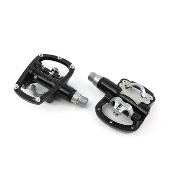 

Wellgo R120B Aluminum 9/16" Road Bike Pedals Flat/Platform Black Ultralight DU Sealed Bearings Bicycle Pedals Platform Bike Part