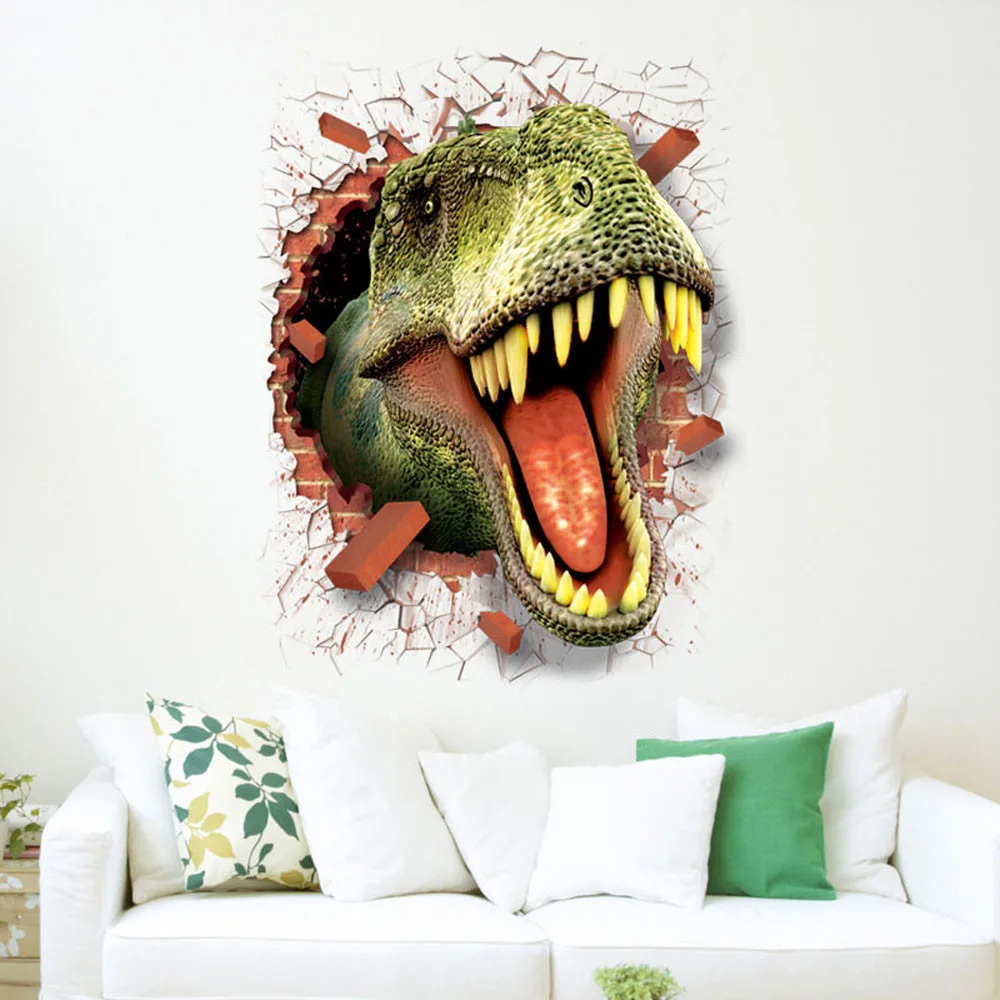 Home Decor 3D Прохладный динозавров винил Стикеры наклейки парк Настенная Декор стен в детской комнате Стикеры дома Deco mirror JU26 Home Decor 3D Прохладный динозавров винил Стикеры наклейки парк Настенная Декор стен в детской комнате Стикеры дома Deco mirror JU26