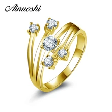 Hot Sell Lady Ring Real 10k Yellow Gold rings Jewelry Ring New Wedding Engagement Rings For Women Gift Hot Sell Lady Ring Real 10k Yellow Gold rings Jewelry Ring New Wedding Engagement Rings For Women Gift