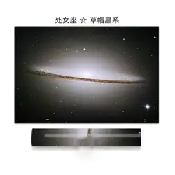 Дева сомбреро Galaxy географические карты декоративные картины диаграмма плакат для украшения дома 40x40