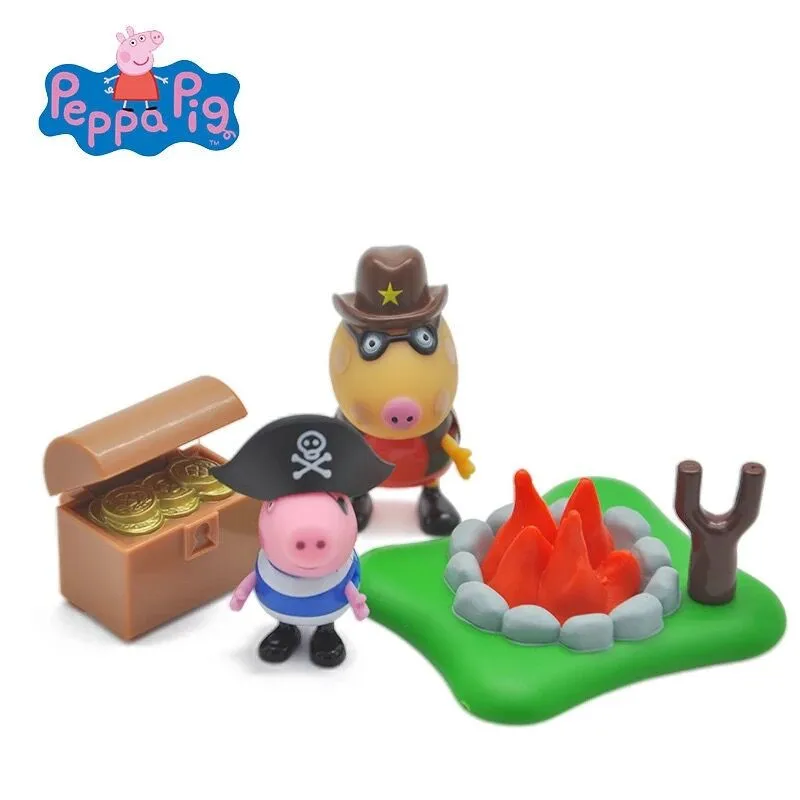 

Peppa Pig pink pig Action Figure 2-Pack Assortment Set KIDS Birthday day Christmas toy gift