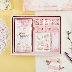 Розовый Вишневый набор справочников милая серия для девочек утолщенный Блокнот подарок для путешествий планировщик блокнот