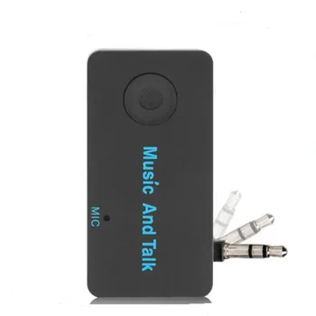 

Mini Wireless 3.5mm Bluetooth Stereo Audio Receiver Music Receiver Adapter Hands-free with Mic for Car AUX Home Audio System