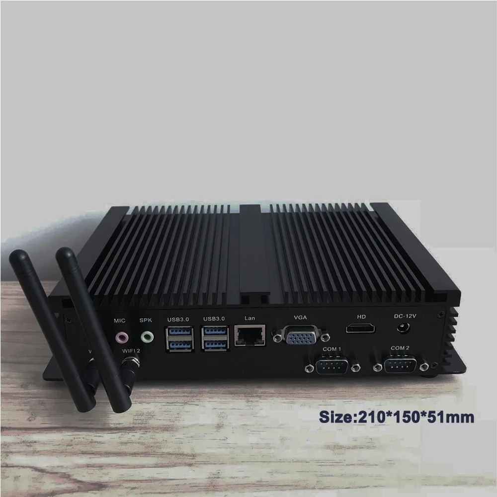 [5th Gen Core I3 5005u] windows7 mi ni Tv Box 2* rs232 Com для Windows 10 компьютер Msata 7* usb Vga Hd-mi дисплей промышленность 4k медиа