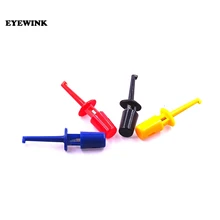 10 шт. 1,7 ''мультиметр свинцовый провод комплект тестовый крюк зажим Захваты зонд SMT/SMD IC D20 кабель сварки