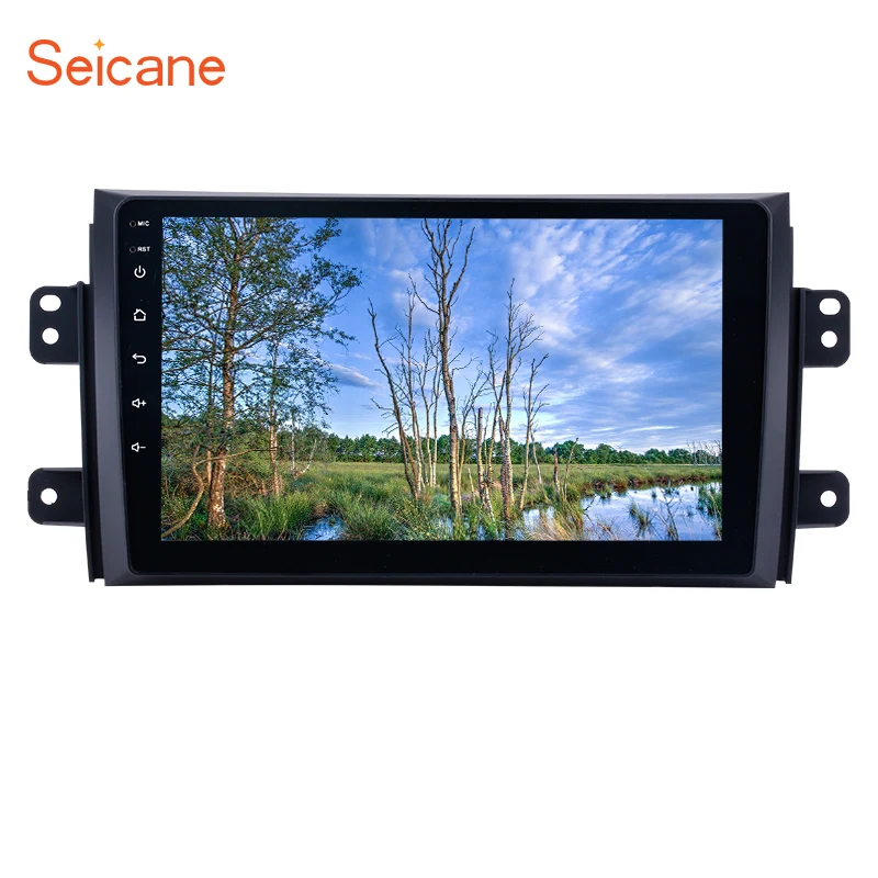 Seicane 9 дюймов Android 7 1/8 1 HD 1024*600 Автомобильный gps аудио Радио Блок плеер для 2006-2012 Suzuki