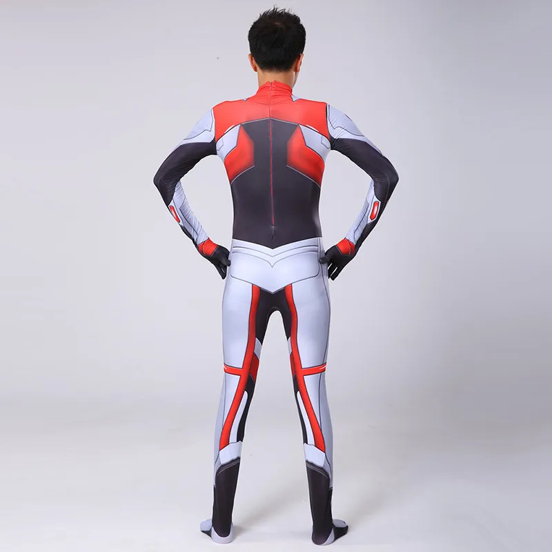 Avengers Endgame Jumpsuits Full Body Costume Captain America Adult Zipper Bodysuit One-piece Super Hero Costume For Men Kids Boy Avengers Endgame Jumpsuits Full Body Costume Captain America Adult Zipper Bodysuit One-piece Super Hero Costume For Men Kids Boy
