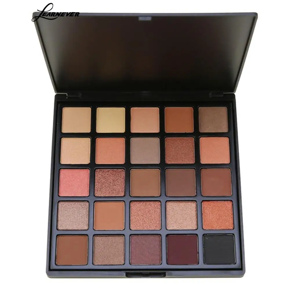 Professional 25 Color Natural Matte Shine Eye Shadow Smoky Smoked