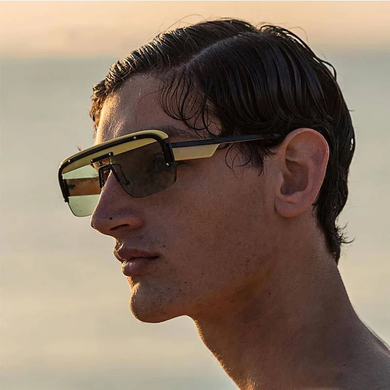 2019 New Body Sunglasses Women's Trendless Frameless Pilot Sun glasses For Women Men Girls Outdoor Casual Glasses UV400