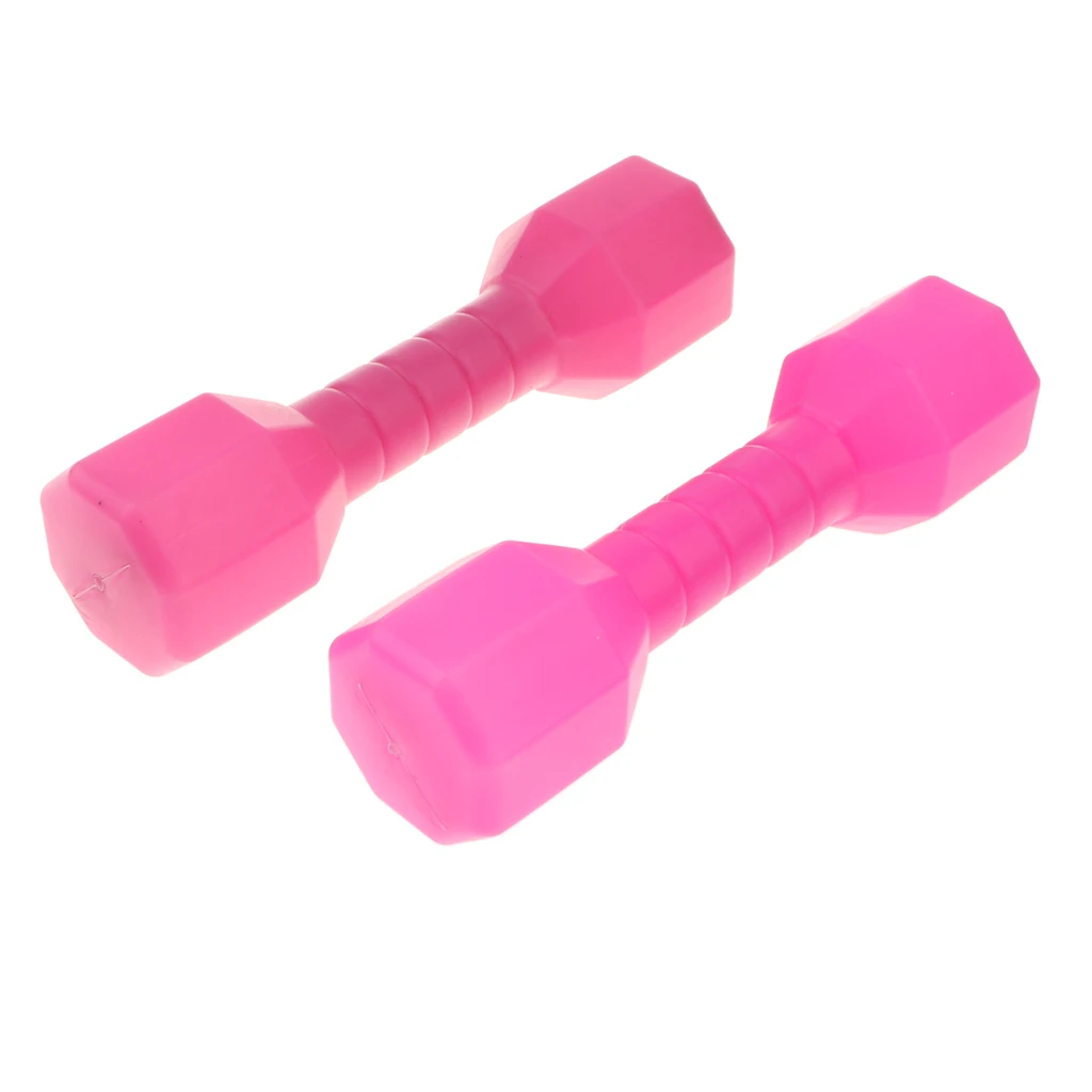 5 Colors - 1 Pair Kids Dumbbell Outdoor Fitness Exercise Children Toy Strength Training Props