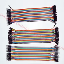 Dupont line 120 шт. 20 см мужской+ мужской женский и Женский Соединительный провод Dupont кабель для Arduino