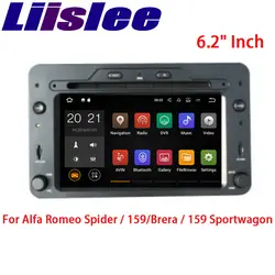 Liislee для Alfa серии dvd-плеер автомобиля мультимедиа аудио-видео-радио gps навигации Multi-Сенсорный экран Bluetooth стерео