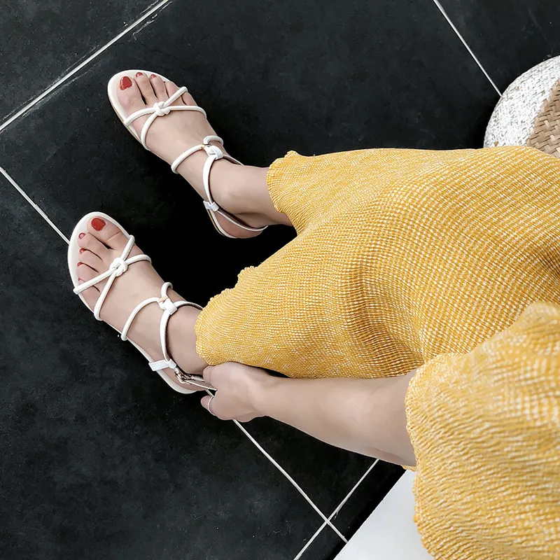 MORAZORA/ г., Новое поступление, женские босоножки Обувь из натуральной кожи Летняя обувь Простые модные туфли на плоской подошве женские сандалии из натуральной кожи белого цвета