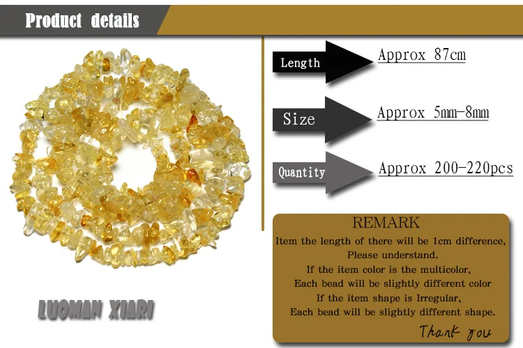 AAA+ 5-8 мм гравийная форма цитрин желтый кристалл камень бусины для самостоятельного изготовления ювелирных изделий Браслет Ожерелье Strand 34''