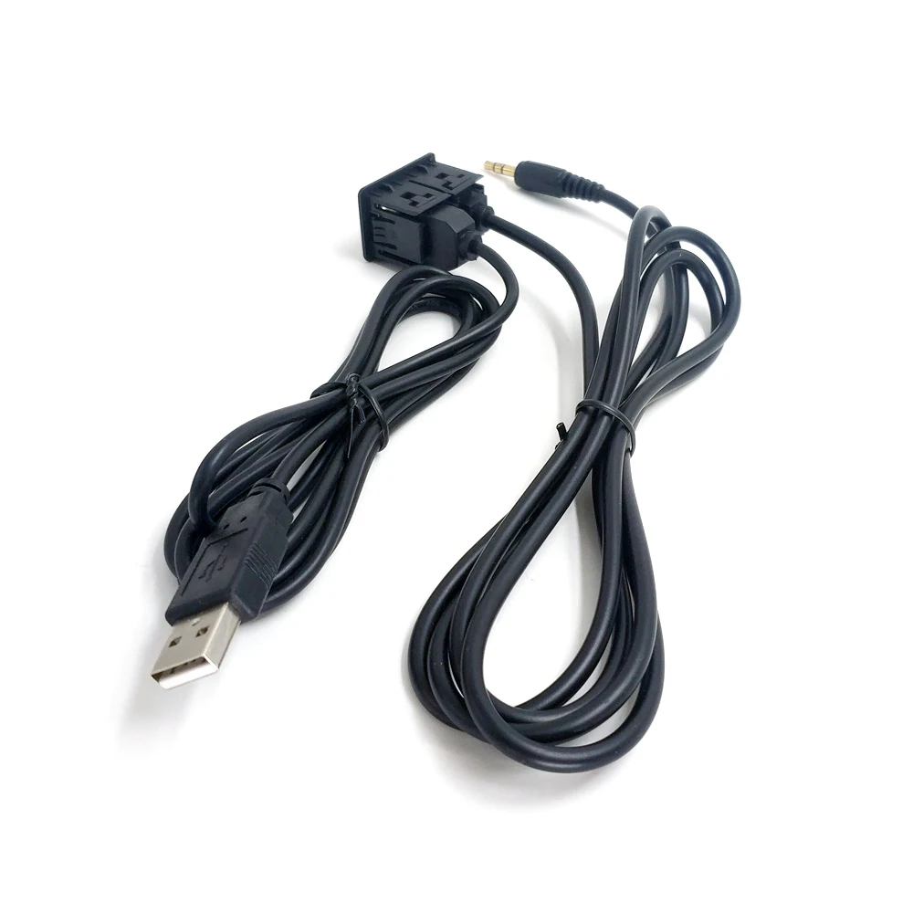 Car AUX USB Extensional Audio Cable (10)