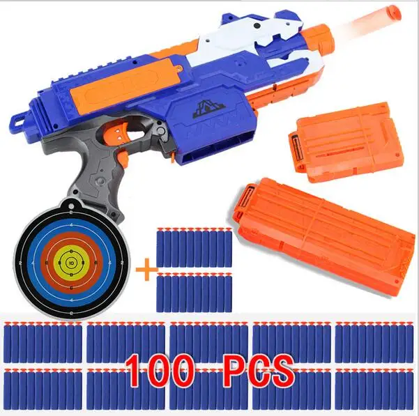 Blaster Air Gun Can Launch of Electric Play The Toy Soft Bullets strike