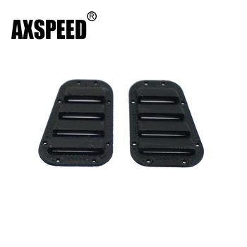 

2PCS TRX4 Plastic Intake Grille Cover for 1:10 RC Crawler Traxxas TRX-4 Body Black