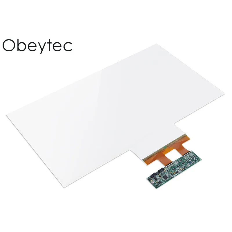 Obeytec 17 дюймов 10 точек прозрачная пленка для сенсорного экрана, USB порт, гибкая, прозрачная, умная сенсорная фольга