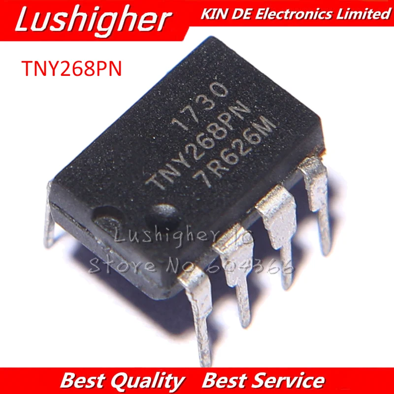 

10PCS TNY268P DIP TNY268PN DIP7 new Original free shipping