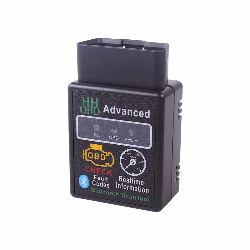 Hh OBD Мини ELM327 Bluetooth цены по прейскуранту завода-изготовителя V2.1 OBD2 диагностический сканер работа на Android Symbian Windows ELM 327 адаптер BT