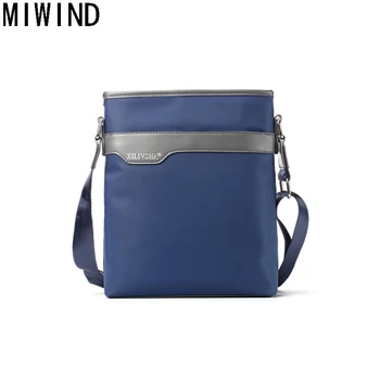 

MIWIND fashion Waterproof Brand men messenger bags high quality oxford casual messenger bag business men's travel bags TRP1204