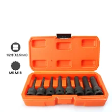 Пневматический 1/2 наружный 12 углов сливовый гаечный ключ 12-угловая зубчатая насадка для фена