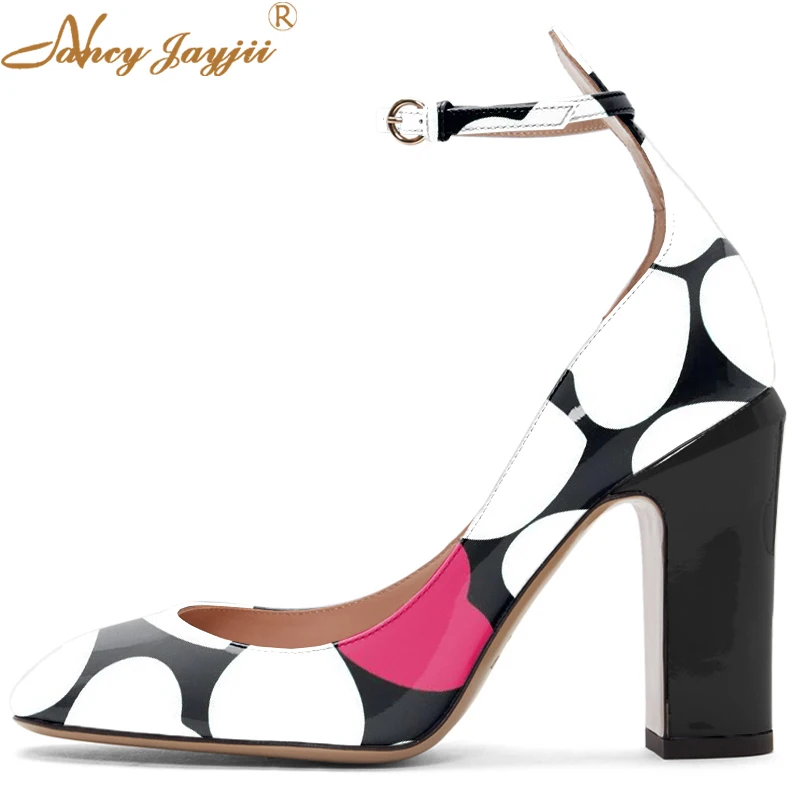 square high heel sandals