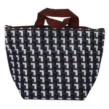 Женская изолированная сумка для обеда~ 12," x 8,5" x 5"