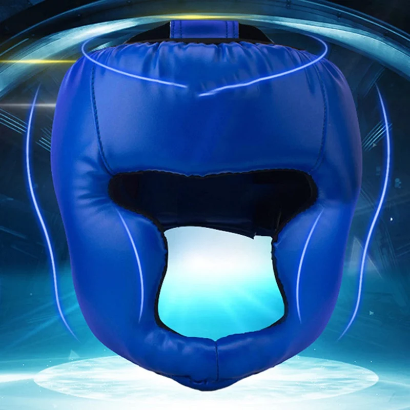 Защитная маска-редуктор, тренировочный шлем Sanda, защита головы, экипировка для взрослых, спортивный фитнес-зал, BoxingV