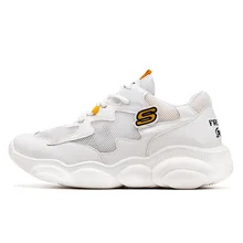 Новая летняя женская обувь г. Удобная дышащая Нескользящая спортивная обувь для отдыха Белая обувь женские кроссовки размер 35-40