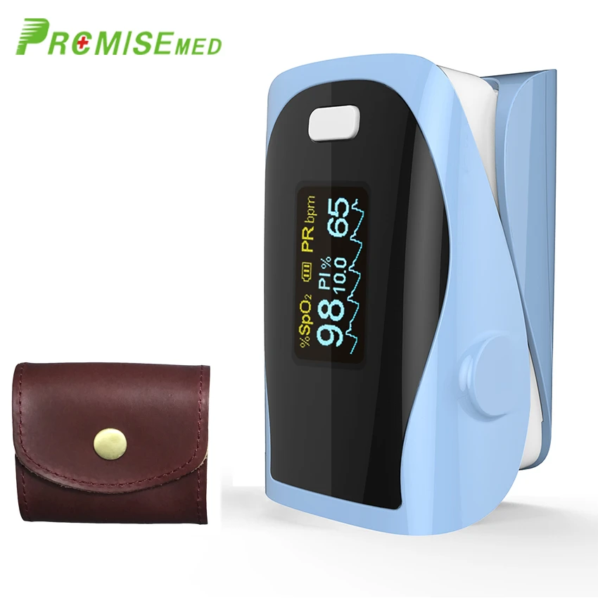 

Household Health Monitors Finger Pulse Oximeter ABS Silicone Sensor Equipment Pulsioximetro OLED SPO2 Heart Rate Monitor-NEW