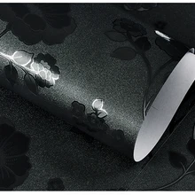 Клейкая наклейка стеклянная Наклейка 3D твердая черная непрозрачная, противоуличная маска, наклейка на окно для ванной комнаты