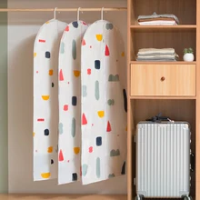 Одежда пылезащитное покрытие пальто Пыленепроницаемая Сумочка костюм висит мешок Пыленепроницаемый Чехол для одежды